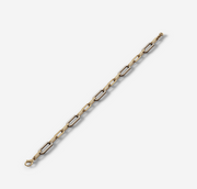 Diamond Paperclip Chain Bracelet