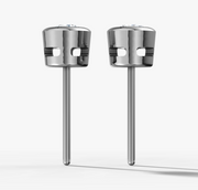 Bezel Set Diamond Stud Earrings | Jewelverra