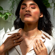 White Gold Solitaire Ring for Women – Faceted Band Design with Lab-Grown Diamond | JewelVerra