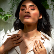 Tri-Tone Twisted Diamond Ring – White, Rose & Yellow Gold | Unique Multi-Band Design | JewelVerra