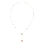 Butterfly Drop Necklace in Gold – Diamond Charm Pendant | JewelVerra