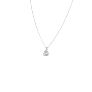 Classic Round Brilliant Diamond Pendant Necklace in Yellow Gold – Timeless Elegance | JewelVerra