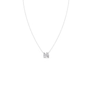 Pear-Shaped Diamond Duo Necklace in Yellow Gold – Elegant Minimal Pendant for Women | JewelVerra