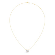 Pear & Marquise Diamond Pendant Necklace – Dual Shape Sparkle in Yellow, Rose & Silver Gold | JewelVerra
