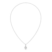 Round Diamond Pendant Necklace for Women – Classic Solitaire in Yellow, Rose & White Gold | JewelVerra