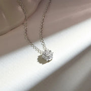 Minimal Heart Diamond Earrings – Dainty Rose Gold Fashion | JewelVerra