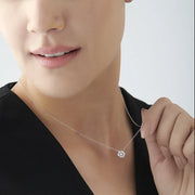 Minimal Heart Diamond Earrings – Dainty Rose Gold Fashion | JewelVerra