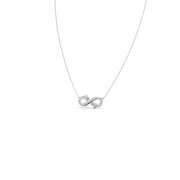 Infinity Heart Diamond Necklace – Gold Pendant for Women | JewelVerra