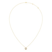 Hexagon Diamond Pendant Necklace – Geometric Gold Jewelry for Women | JewelVerra