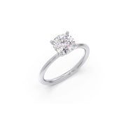 Classic Round Solitaire Diamond Ring – Yellow Gold Lab-Grown Engagement Ring for Women | JewelVerra