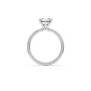 Classic Round Solitaire Diamond Ring – Yellow Gold Lab-Grown Engagement Ring for Women | JewelVerra