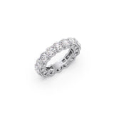 Round Diamond Eternity Band – Timeless Full-Circle Sparkle in Yellow, Rose & White Gold | Everyday Luxury Ring for Women – JewelVerra
