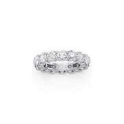 Round Diamond Eternity Band – Timeless Full-Circle Sparkle in Yellow, Rose & White Gold | Everyday Luxury Ring for Women – JewelVerra