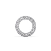 Round Diamond Eternity Band – Timeless Full-Circle Sparkle in Yellow, Rose & White Gold | Everyday Luxury Ring for Women – JewelVerra