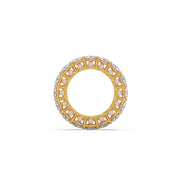 Round Diamond Eternity Band – Timeless Full-Circle Sparkle in Yellow, Rose & White Gold | Everyday Luxury Ring for Women – JewelVerra