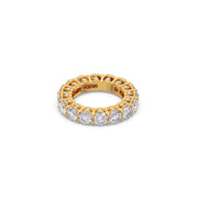Round Diamond Eternity Band – Timeless Full-Circle Sparkle in Yellow, Rose & White Gold | Everyday Luxury Ring for Women – JewelVerra