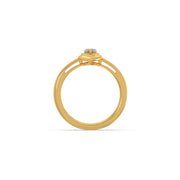 Minimal Marquise Diamond Ring in Yellow Gold – Sleek Everyday Ring | JewelVerra