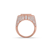 Bold Diamond Ring for Men – Yellow Gold Luxury Statement Ring | JewelVerra