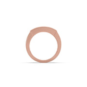 Bold Diamond Channel-Set Band for Men in Yellow Gold – Modern Luxury Ring | JewelVerra