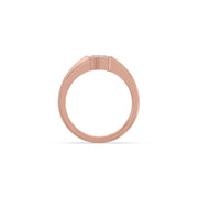 Teardrop Bezel Diamond Ring for Women – Yellow Gold Elegant Solitaire Design | JewelVerra