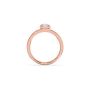 Cushion-Cut Diamond Solitaire Ring in Yellow Gold – Classic & Elegant | JewelVerra