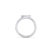 Marquise Diamond Ring in Yellow Gold – Elegant Wave Band | JewelVerra