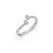 Oval Diamond Engagement Ring in Yellow Gold – Sparkling Lab-Grown Diamonds | JewelVerra