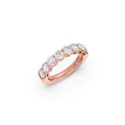 Classic Round Diamond Band in Yellow Gold – Full Eternity Style | JewelVerra