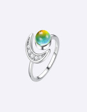 Petal-Inspired Floral Ring in Yellow Gold