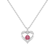 Minimal Heart Diamond Earrings – Dainty Rose Gold Fashion | JewelVerra