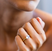East West Pear Diamond Ring | Jewelverra